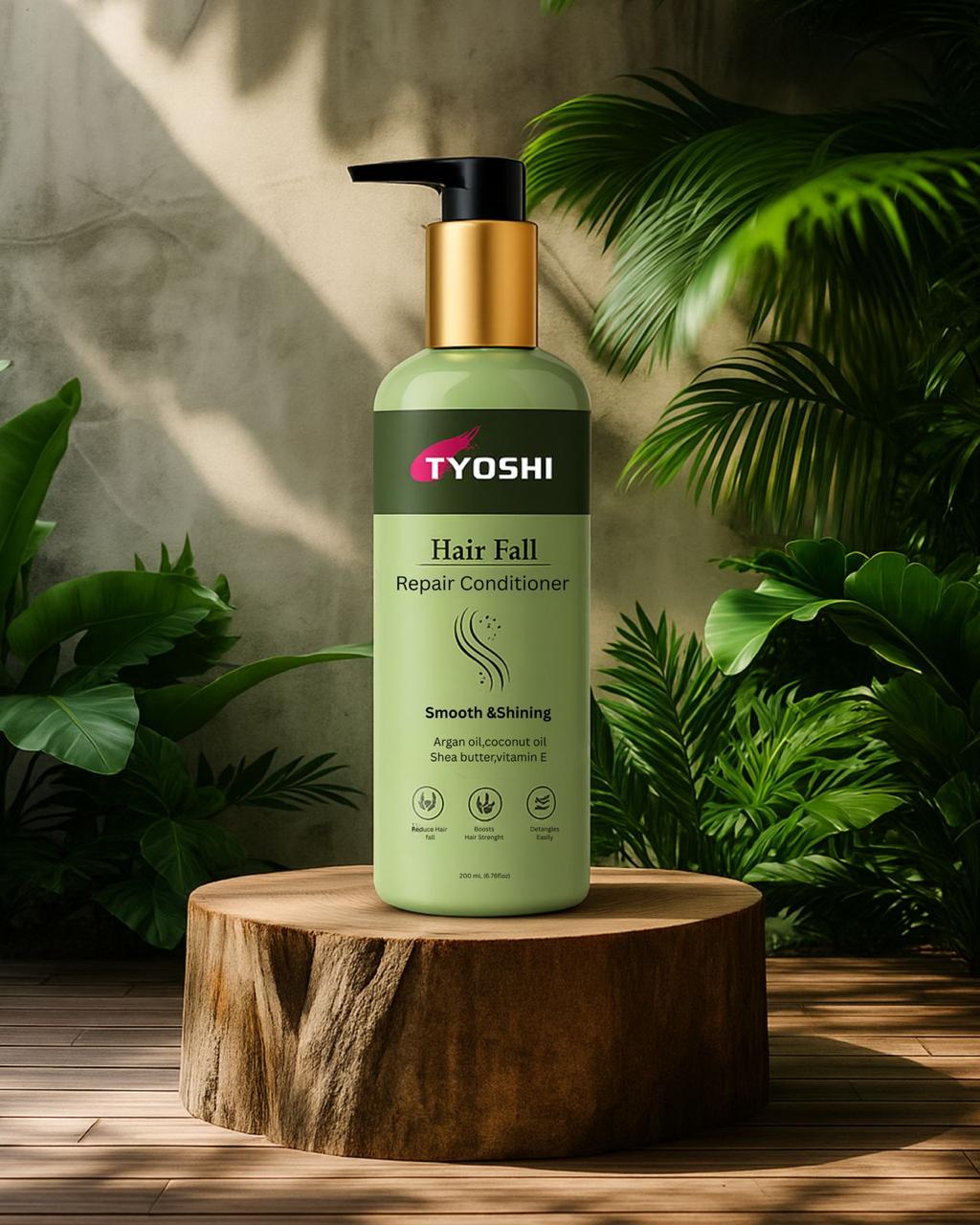 Hairfall control conditioner with shea butter and vitaminE