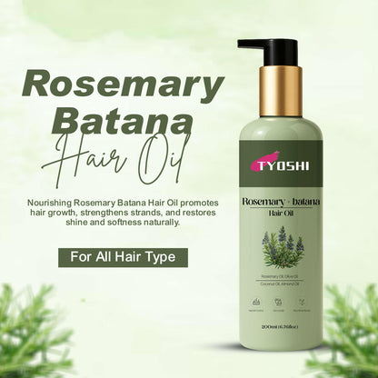 Tyoshi hair oil with rosermary extract