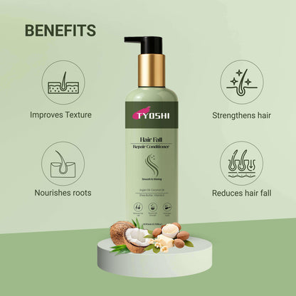 Hairfall control conditioner with shea butter and vitaminE