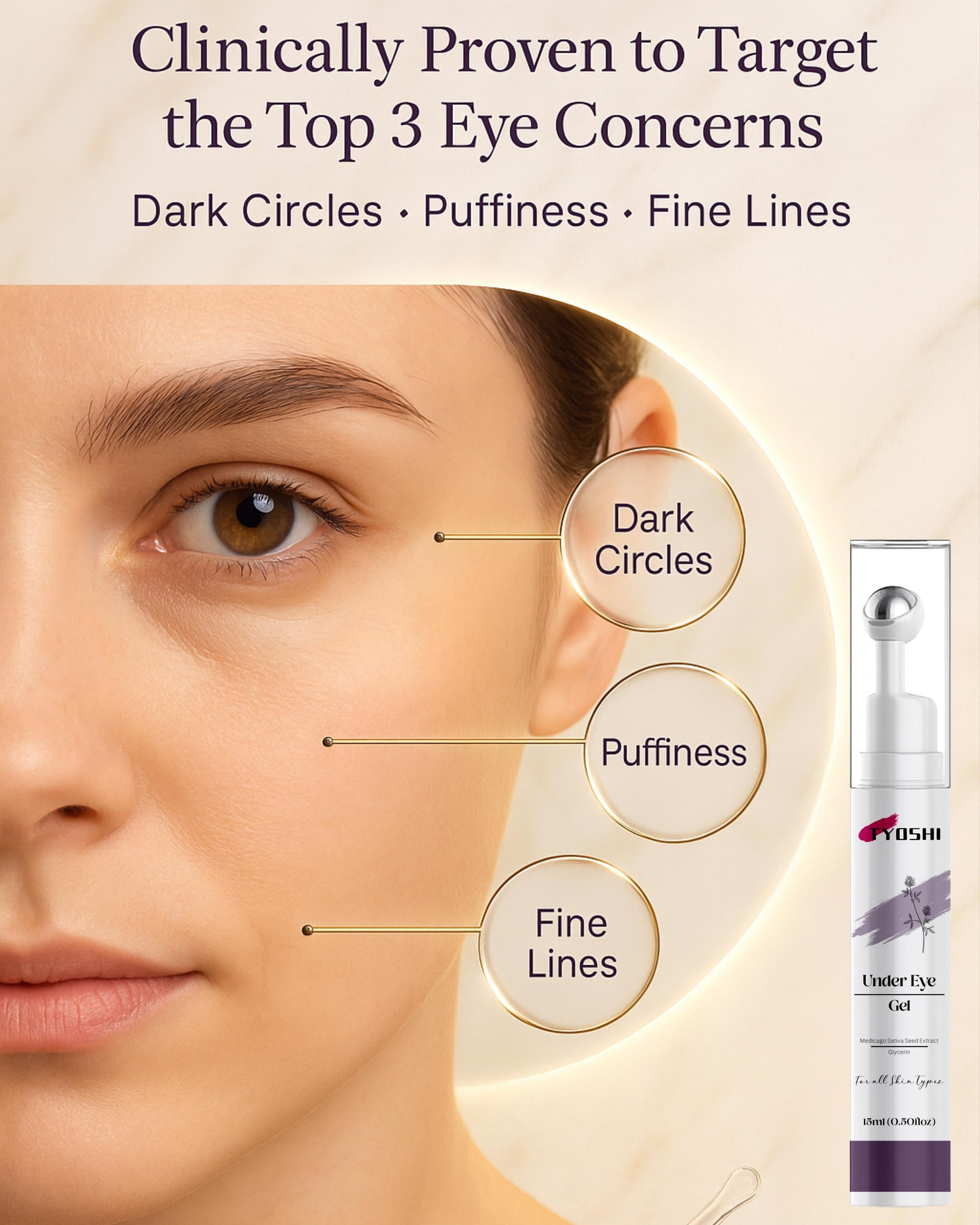 Tyoshi under eye gel