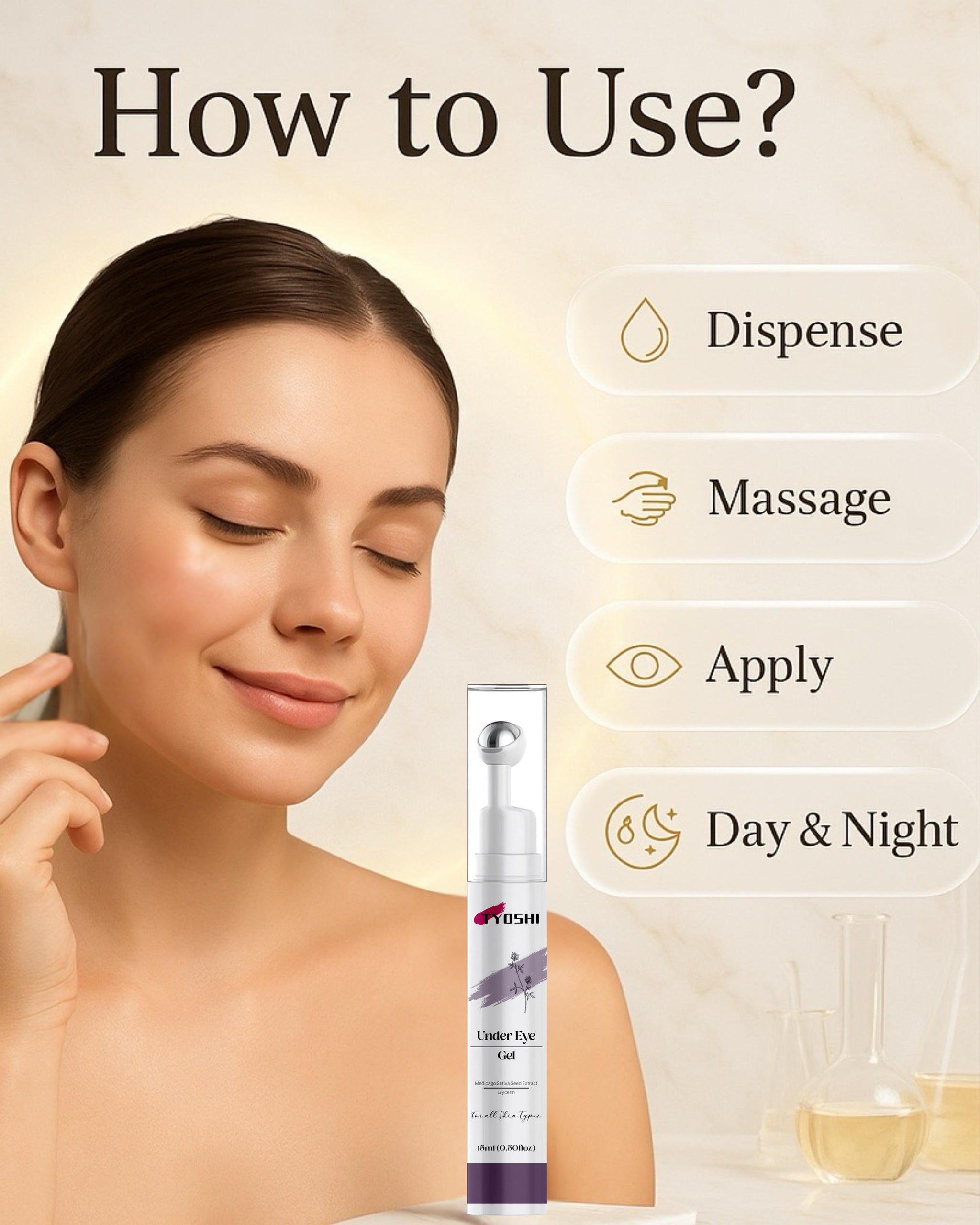 Tyoshi under eye gel
