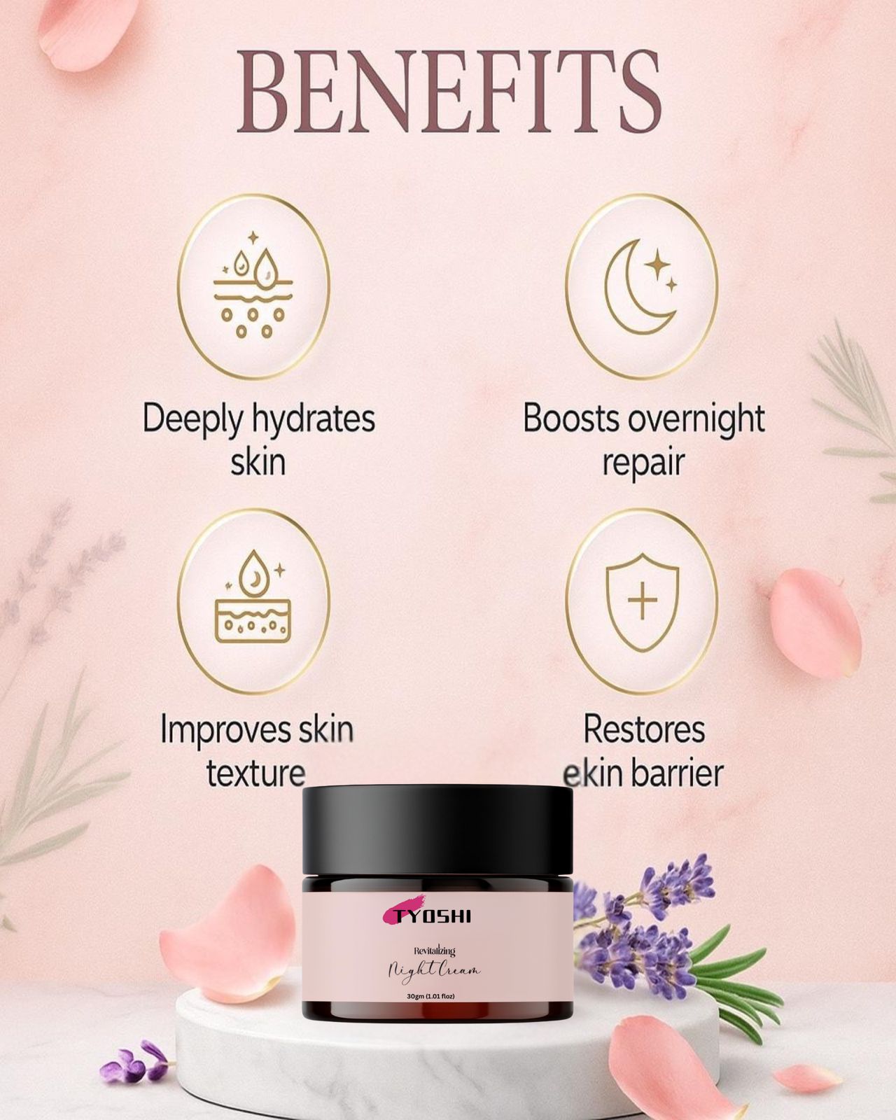 Tyoshi night cream